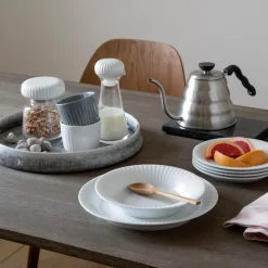 Kähler Hammershøi deep plate, Ø 21 cm White Clearance