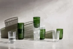 Kähler Hammershøi drinking glass 37 cl 4-pack, Green Hot