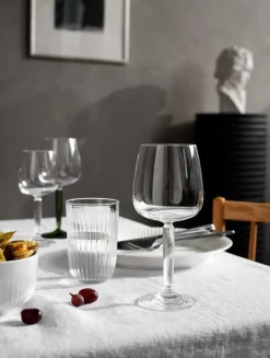 Kähler Hammershøi red wine glass 49 cl 2-pack, Clear Transparent Outlet