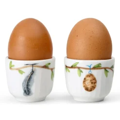 Kähler Hammershøi Spring egg cup Ø5 cm 2-pack, White Discount