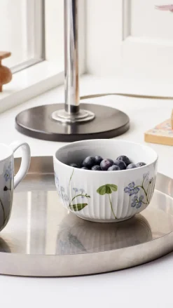 Kähler Hammershøi summer bowl Ø12 cm, Forget me not Multi Best