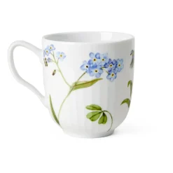 Kähler Hammershøi summer mug 33 cl, Forget me not Multi Clearance