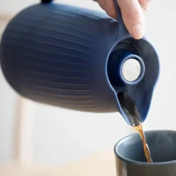 Kähler Hammershøi thermos jug, indigo (dark ) Blue Best