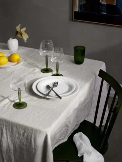 Kähler Hammershøi white wine glass 35 cl 2-pack, Clear- Green Online