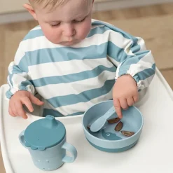 Done by deer Happy Dots foodie cutlery set 3 pieces, Blue Best