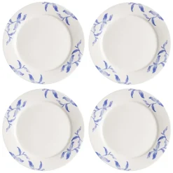 Scandi Living Havspil plate 28 cm 4-pack, -white Blue Sale