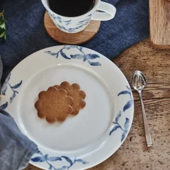 Scandi Living Havspil side plate 21 cm 4-pack, -white Blue Online