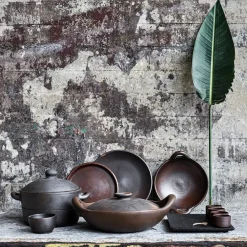 MUUBS Hazel plate 25 cm, Brown Hot