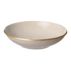Heirol x Nosse Edge deep plate Ø24 cm, Gold WhiteGold-coloured Hot