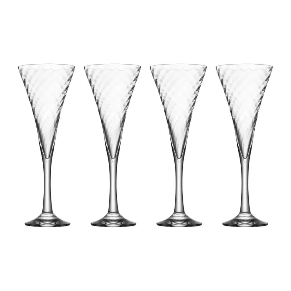 Orrefors Helena champagne glass 25 cl 4-pack, Clear Transparent Discount