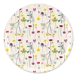 Åry Home Herbarium tray Ø38 cm, Off-white Multi Discount