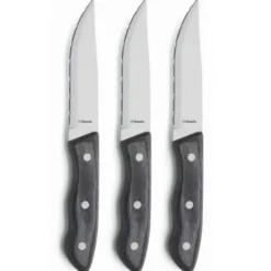 Amefa Hercule grill knife XXL 3-pack, Black Clearance