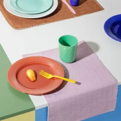 Lyngby Porcelæn Herringbone placemat 30x43 cm, Purple Sale