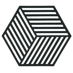 Zone Denmark Hexagon trivet, Black New