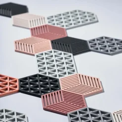 Zone Denmark Hexagon trivet, cool Grey Online