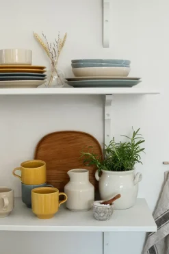 Höganäs Keramik Daga deep plate Ø19 cm, Sand Beige