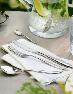 Robert Welch Hidcote Bright cutlery, 24 pieces Silver-coloured