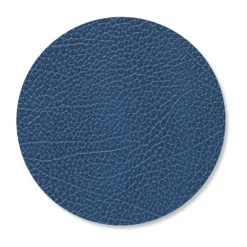 LIND DNA Hippo coaster circle, marine Blue Outlet