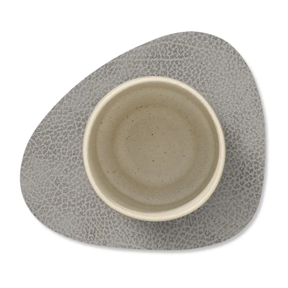 LIND DNA Hippo coaster curve, anthracite Grey Clearance