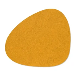 LIND DNA Hippo placemat curve M, Curry Yellow New