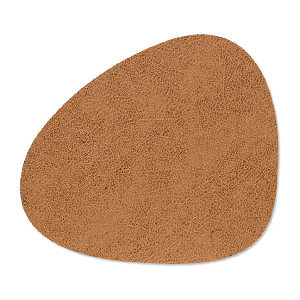 LIND DNA Hippo placemat curve M, Natural Brown Discount
