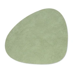 LIND DNA Hippo placemat curve M, Olive Green Sale