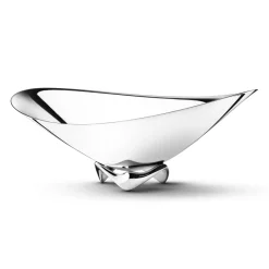 Georg Jensen HK Wave bowl, Ø 42 cm GreySilver-coloured