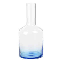 Broste Copenhagen Hue carafe 1.1 l, Clear- Blue Outlet
