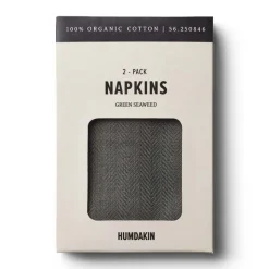 Humdakin fabric napkin 40x40 cm 2-pack, seaweed Green Best