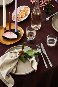 Broste Copenhagen Hune cutlery 16 pcs, Brushed satin Silver-coloured Best