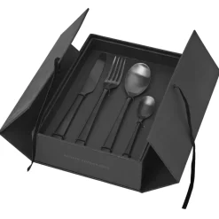 Broste Copenhagen Hune cutlery 16 pcs, titanium mat Black Discount