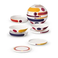 Villeroy & Boch Iconic La Boule tableware set 7 pieces, Miami Multi