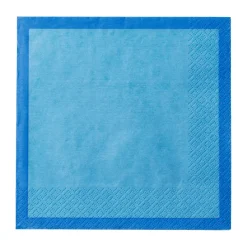 Iittala paper napkin, Electric , 33x33 cm, 20-pack Blue