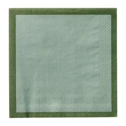 Iittala paper napkin, Forest -mint, 33 cm, 20-pack Green Clearance