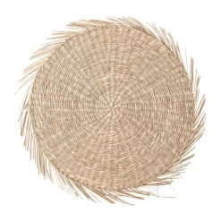 Bloomingville Ilsa placemat Ø38 cm, Nature Beige Discount