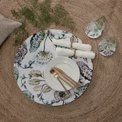 Åry Home In Bloom coaster 4-pack, Ø11 cm Multi Outlet