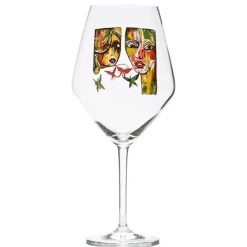 Carolina Gynning In Love wine glass, 75 cl Multi Hot