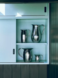 HAY Indian Steel Pitcher pot, XS 0.25 L Silver-coloured Clearance