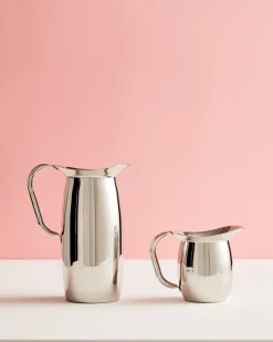 HAY Indian Steel Pitcher pot, Tall 0.92 L Silver-coloured Best