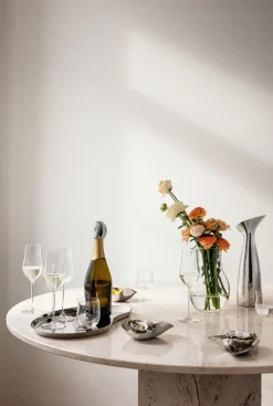 Georg Jensen Indulgence champagne flute, Stainless steel Silver-coloured Sale
