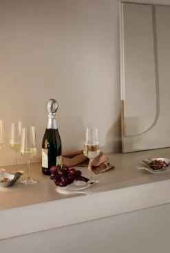 Georg Jensen Indulgence champagne flute, Stainless steel Silver-coloured Sale