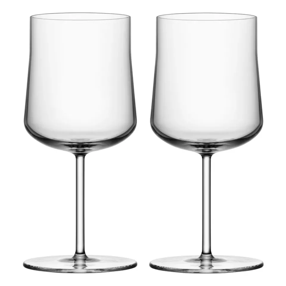 Orrefors Informal wine glass 36 cl 2-pack, Clear Transparent New