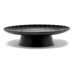 Serax Inku cake plate 24 cm, Black Hot