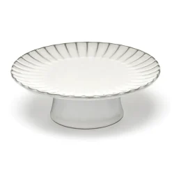 Serax Inku cake plate 21 cm, White Best