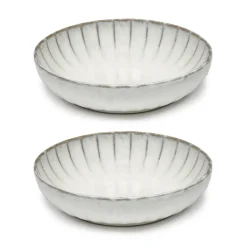 Serax Inku high plate XS Ø16 cm 2-pack, White