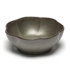 Serax Inku ridged bowl L 13 cm, Green