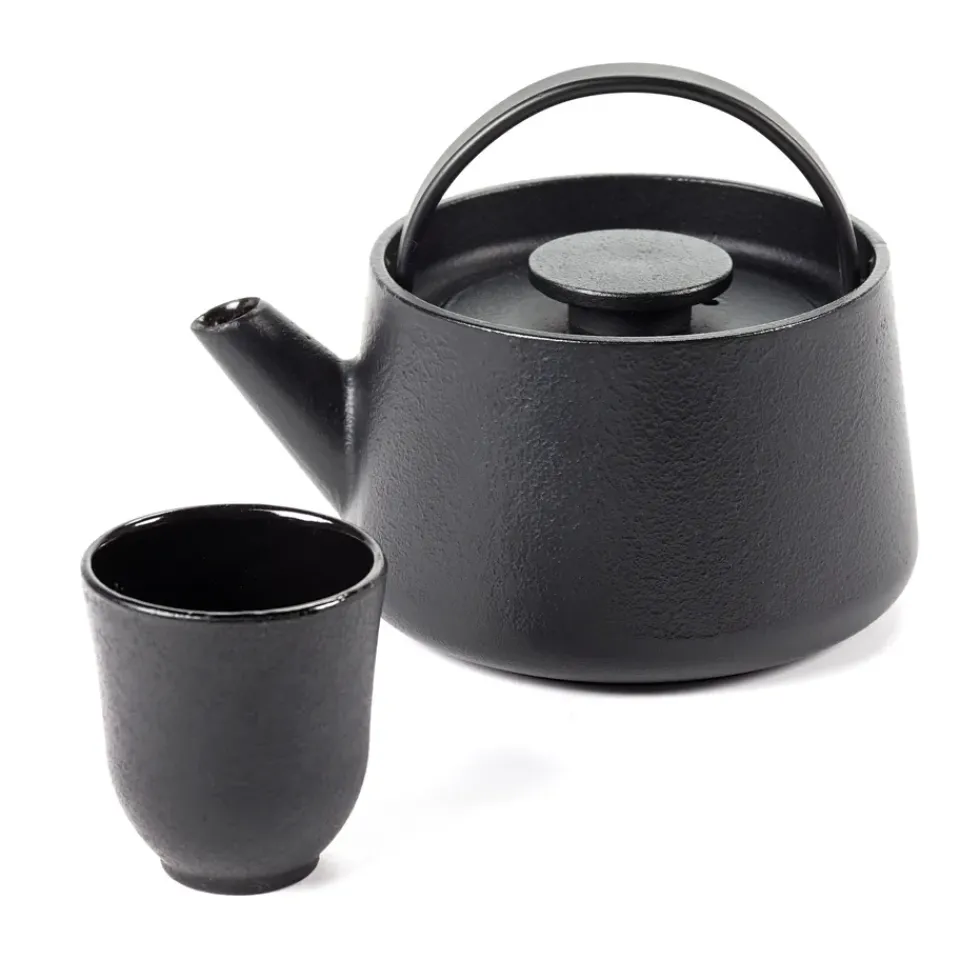Serax Inku teapot cast-iron 80 cl, Black