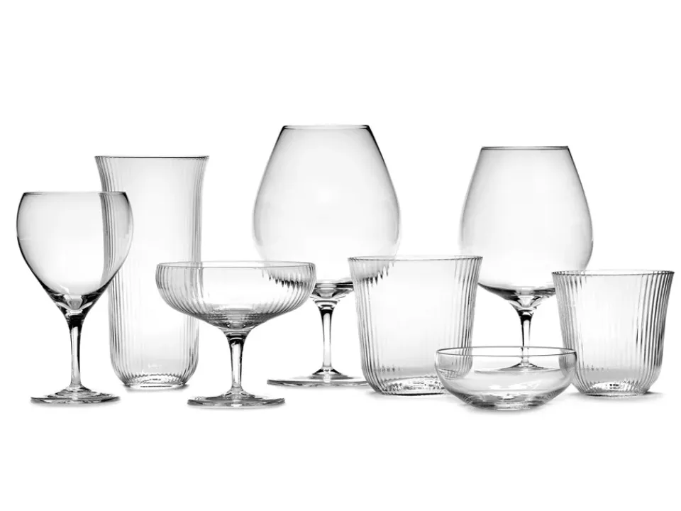 Serax Inku tumbler S 25 cl, Clear Transparent Hot