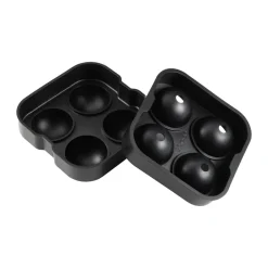 Dorre Isha round ice cubes 4 pcs, Black Outlet