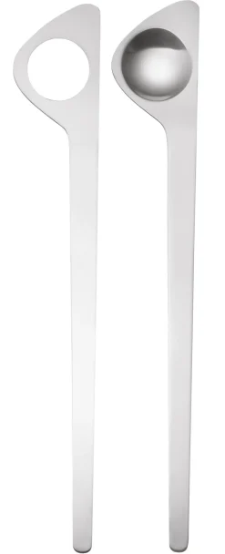 Stelton Jacobsen salad set, salad set Silver-coloured Discount